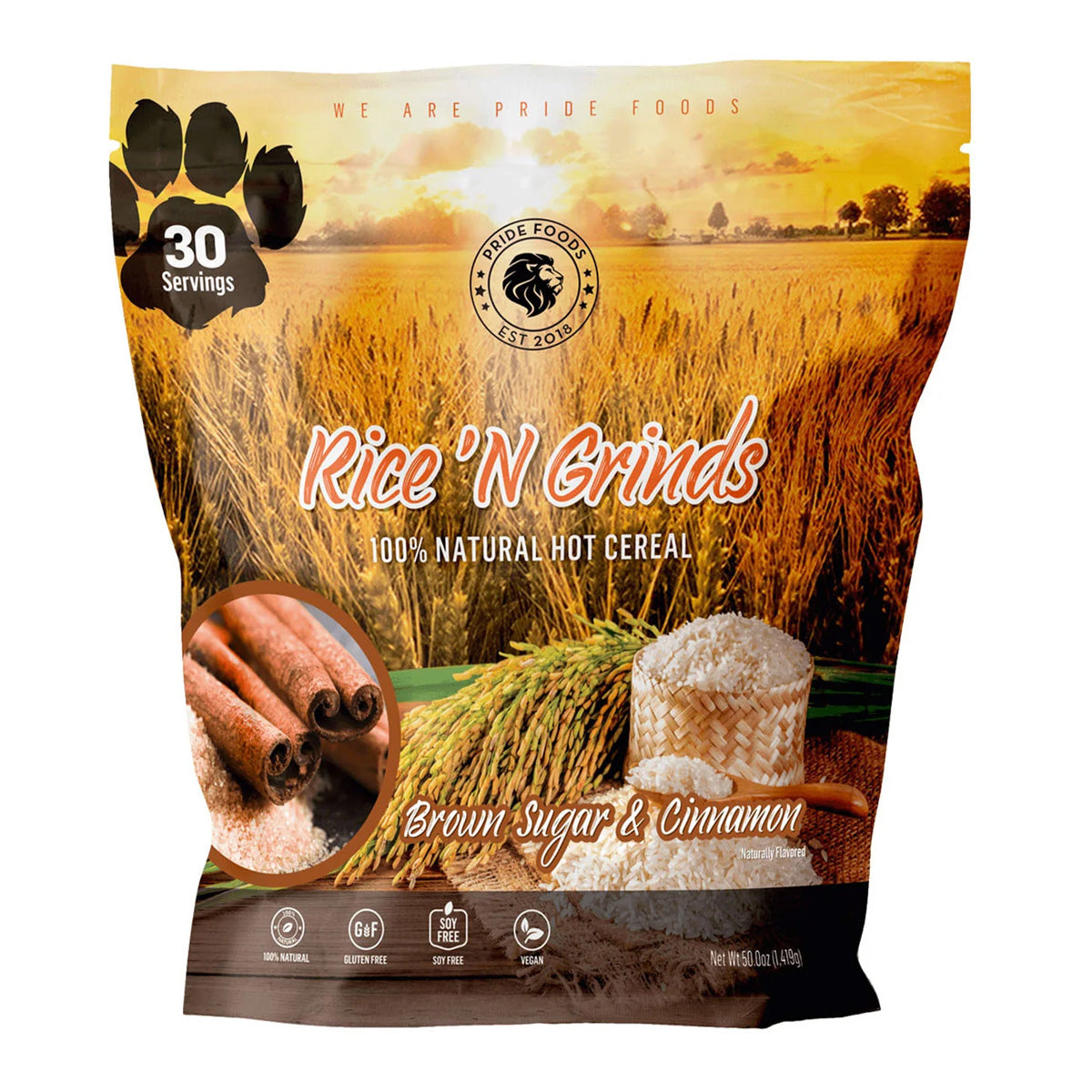 Pride Foods Rice N Grinds 30 servings