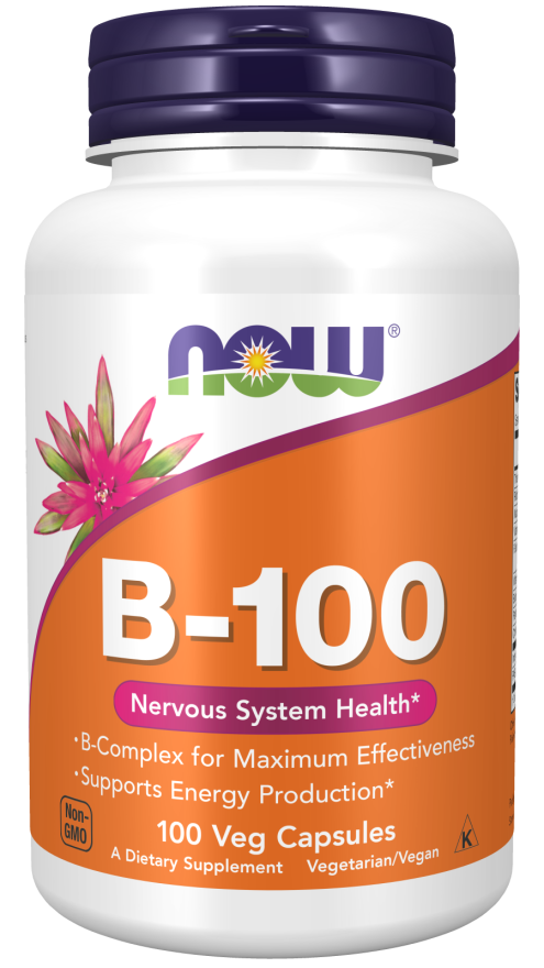 NOW B-100 100 Veg Capsules
