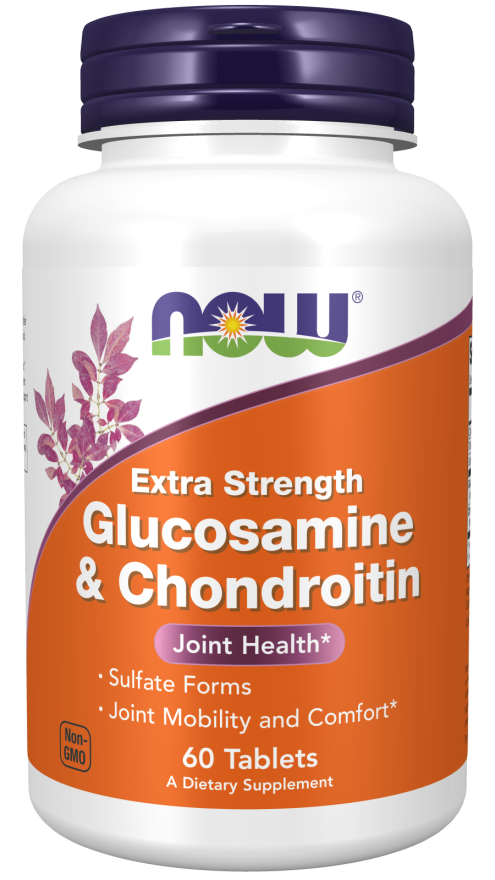 NOW Glucosamine & Chondroitin - 60 tablets