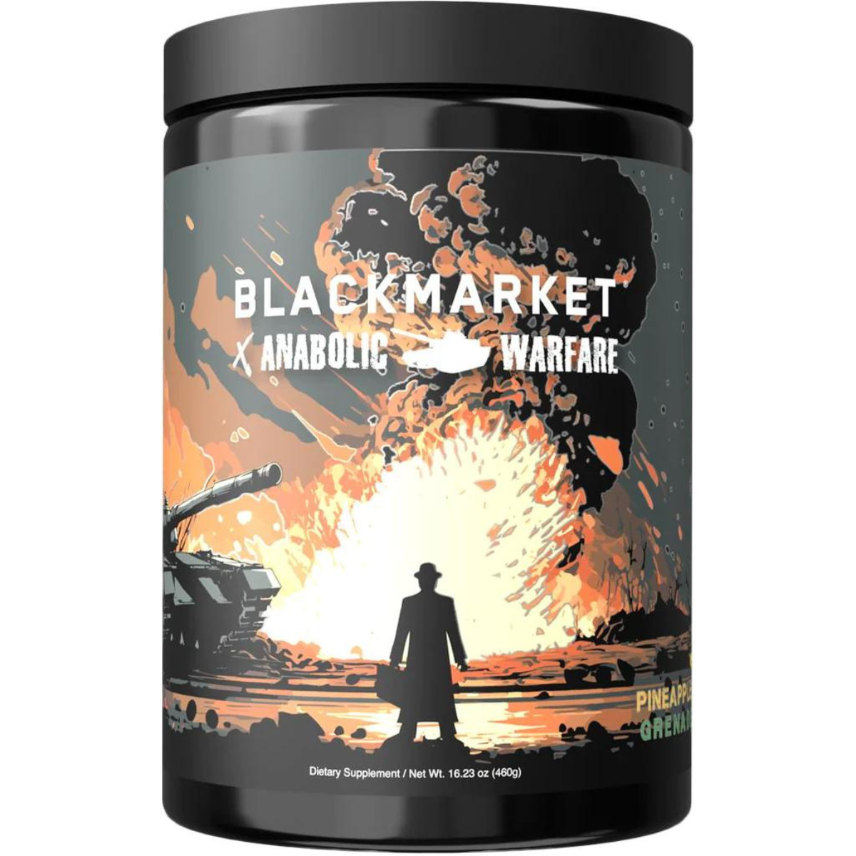Blackmarket X Anabolic Warfare Pineapple Grenade