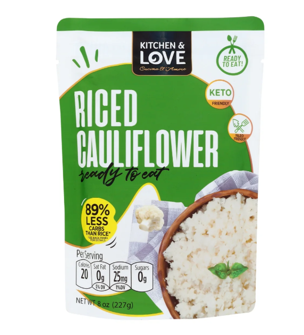 Kitchen & Love Riced Cauliflower