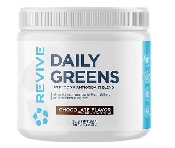 Revive Daily Greens Chocolate Powder