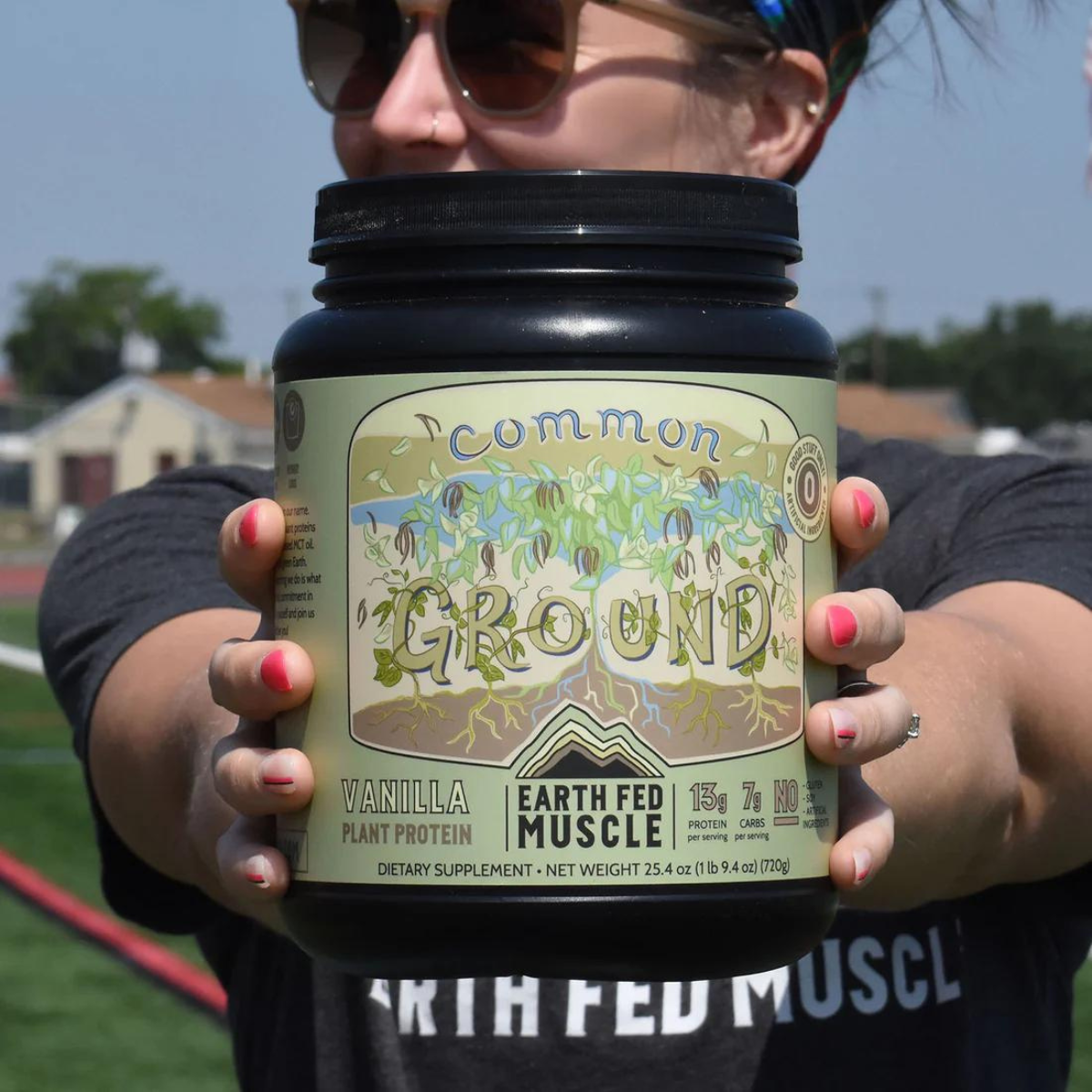 Common Ground Vanilla Plant Protein