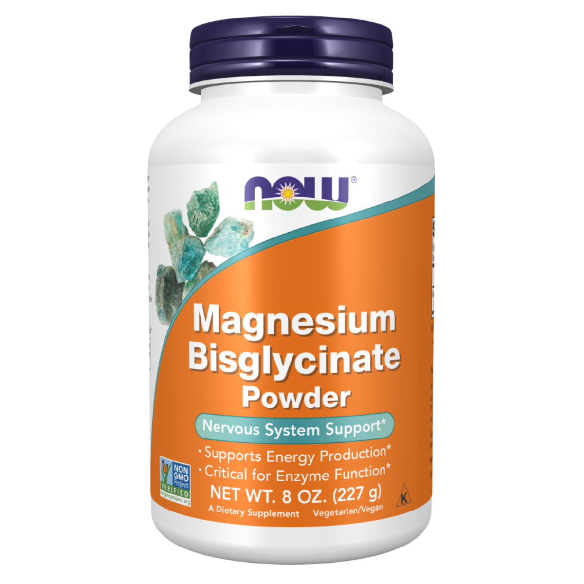Now Magnesium Bisglycinate Powder