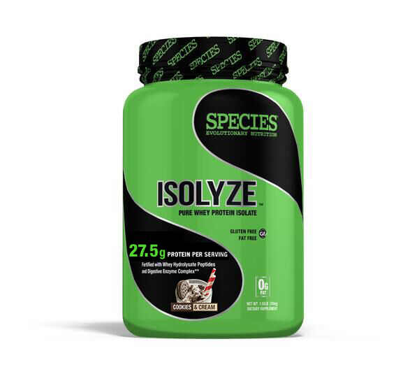 Species Isolyze Whey Protein Isolate