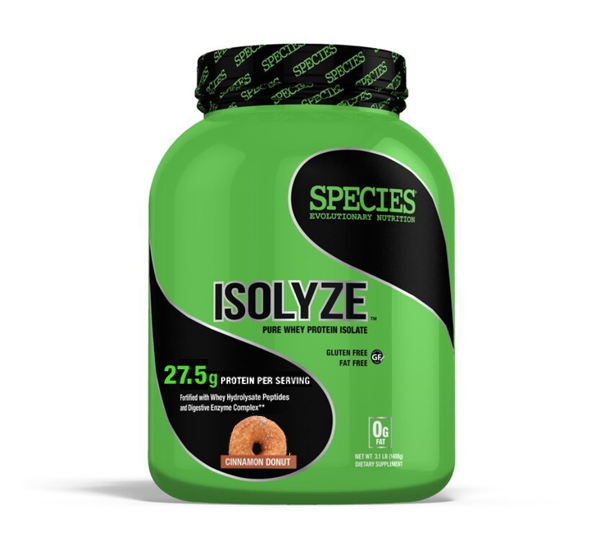 Species Isolyze Whey Protein Isolate