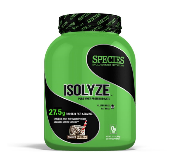 Species Isolyze Whey Protein Isolate