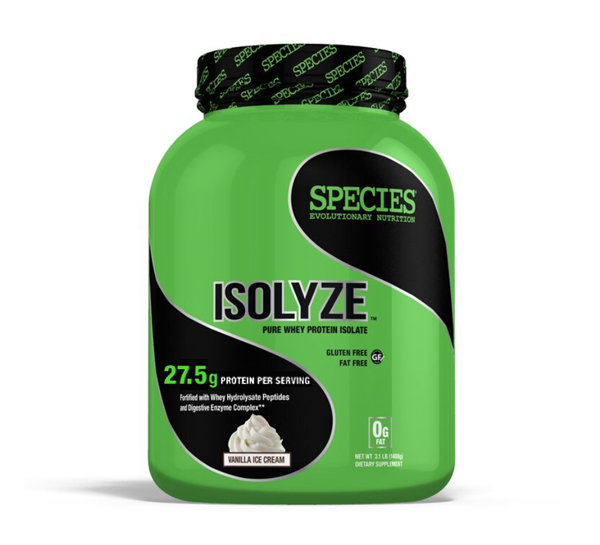 Species Isolyze Whey Protein Isolate