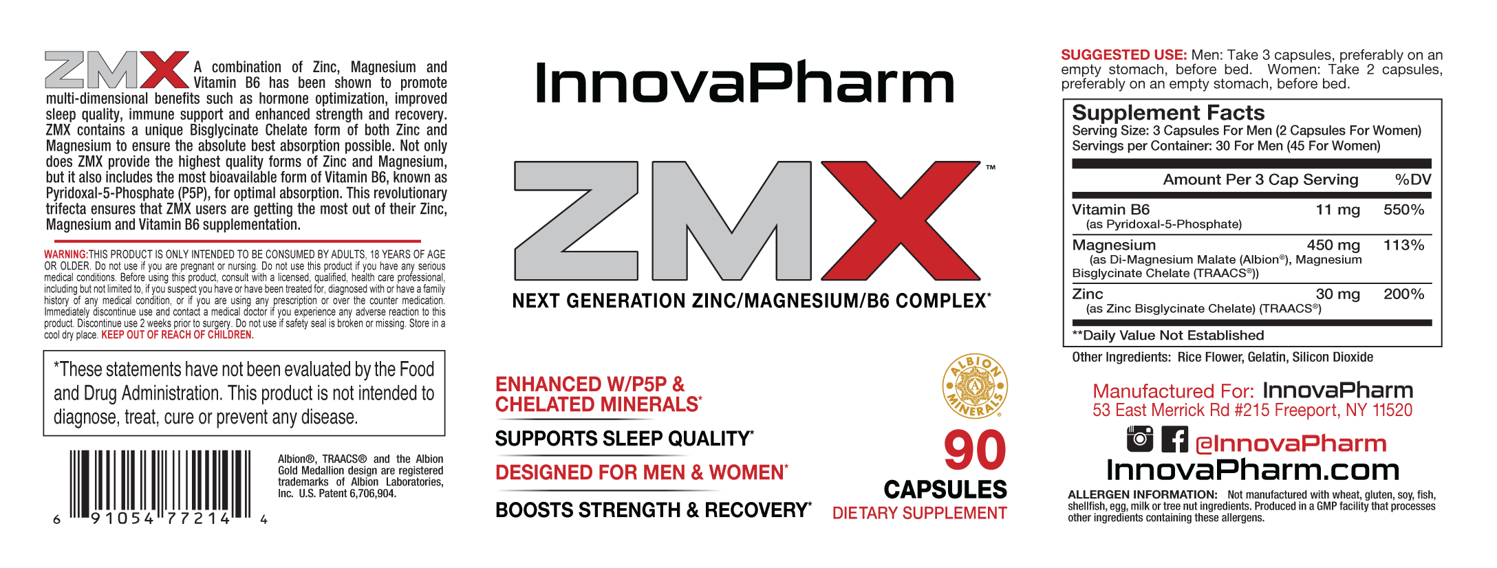 Innovapharm ZMX